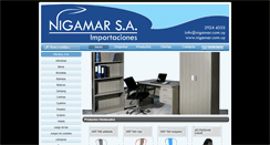 Desktop Screenshot of nigamar.com.uy