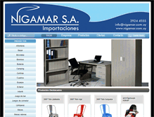 Tablet Screenshot of nigamar.com.uy